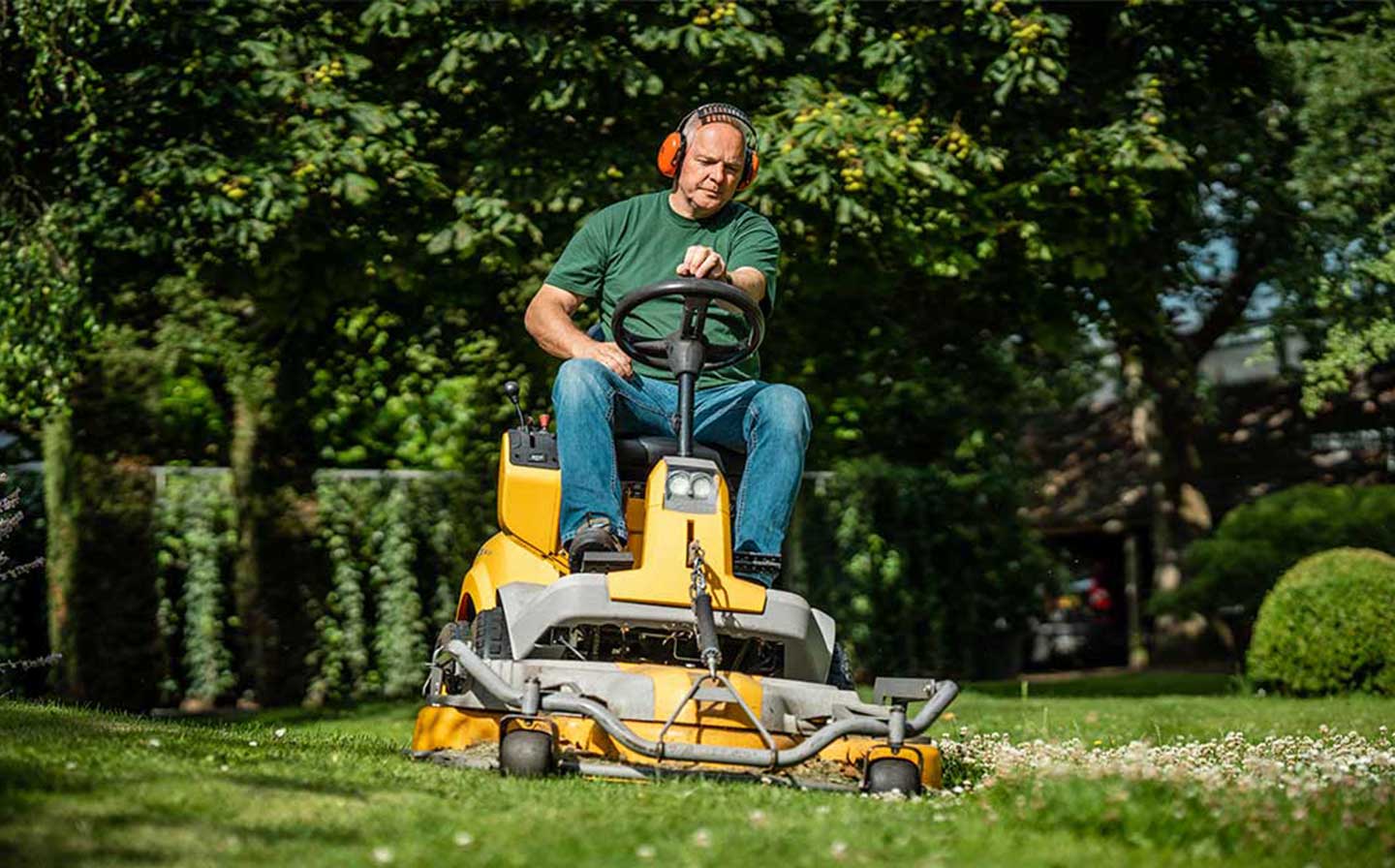 Veilig werken met maaimachine